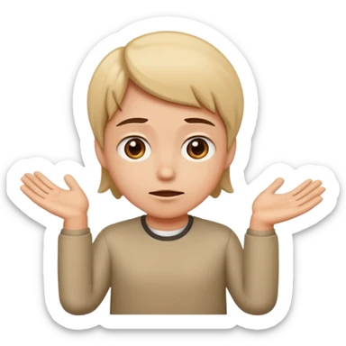 🤷‍♂️ recreate this in batter way sticker