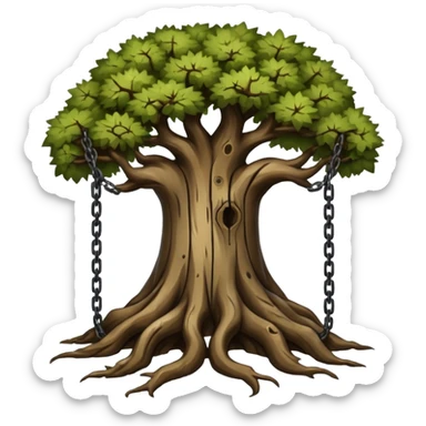 Tree with chains – Bound, suffering




















 sticker