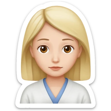 Waiting patiently sticker