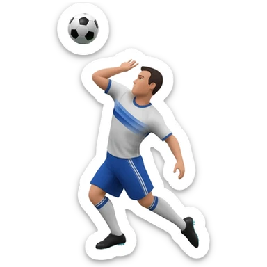 I want to see a POV of me doing a soccer throw in sticker