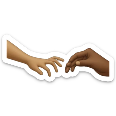 The Creation of Adam sticker