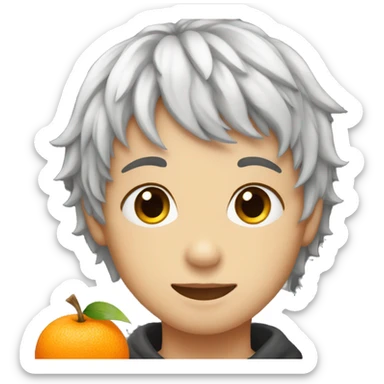 Suga with tangerine sticker