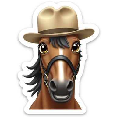 Horse racing in New Jersey  sticker