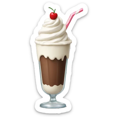 Milkshake sticker