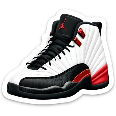 Jordan 12s sticker
