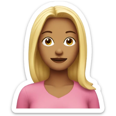 Podcast Host Emoji girl sticker