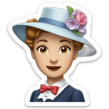 Marry poppins sticker