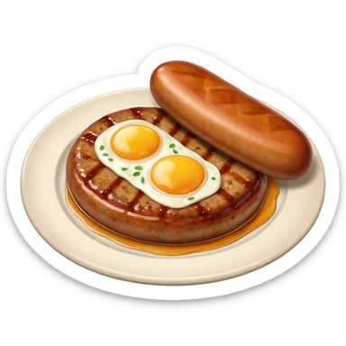 Breakfast sausage sticker