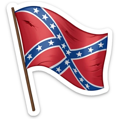 Give me the confederate flag sticker