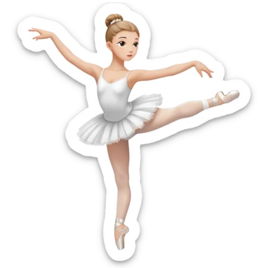 ballet dancer sticker