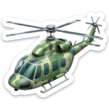 Belarusian helicopter sticker
