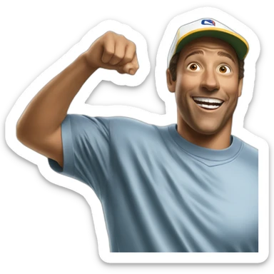 Happy-gilmore sticker