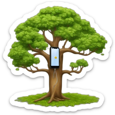 The phone Apple iphone réalistique image ans ok rappel clean on the iPhone tree caméra on the iphone sticker