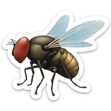Fly sticker