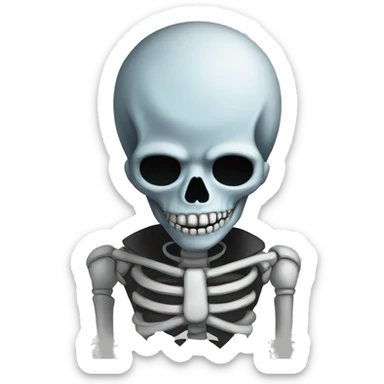 Sans the skeleton from undertale sticker