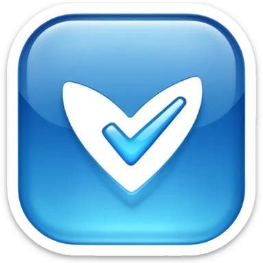 Instagram blue tick mark sticker