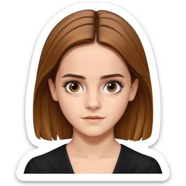 emma watson Cinematic Realistic sticker