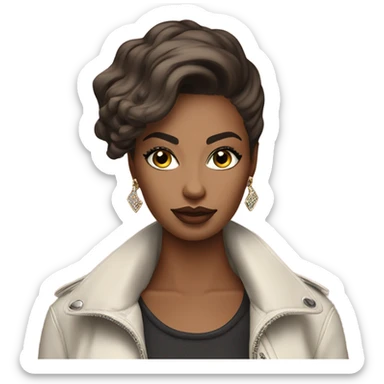 fashion magazine cover sticker