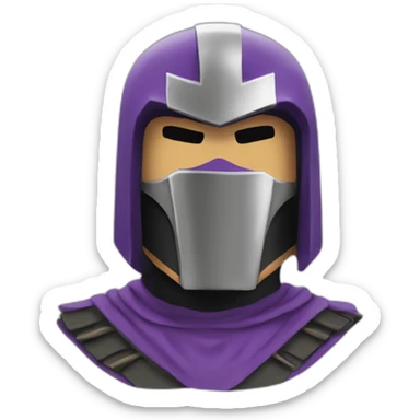 The shredder sticker