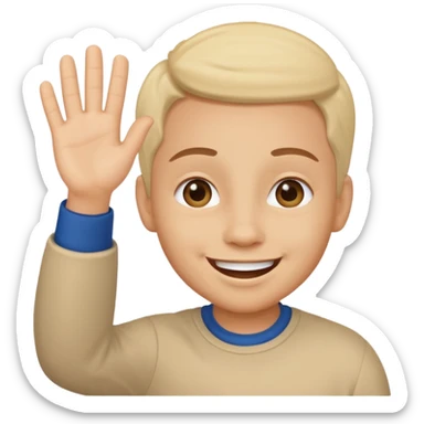 Talwiinder (famous Punjabi singer) saying bye sticker