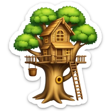 Treehouse sticker
