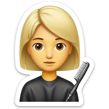 hairdresser sticker