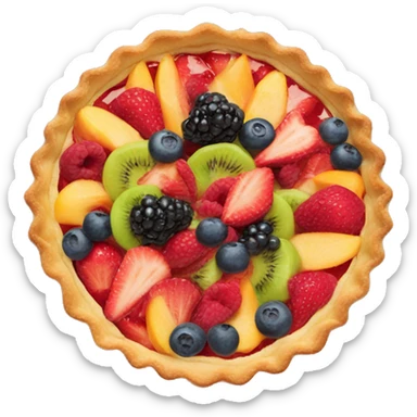 Fruit Tart sticker