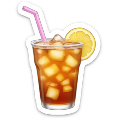 ice tea sticker