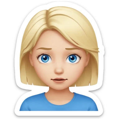 girl breaking the rules sticker