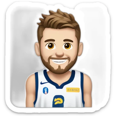Luka doncic in madrid sticker