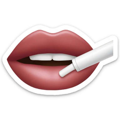 Rhode lip gloss sticker