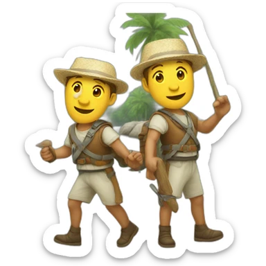 Tours jumelles sticker