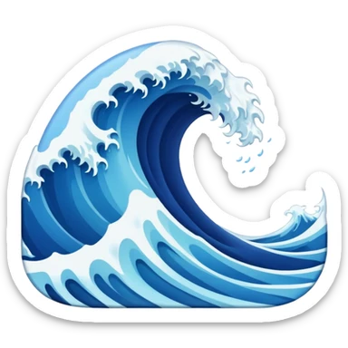 Tsunami sticker