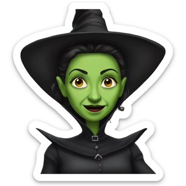The wicked witch of the west sticker