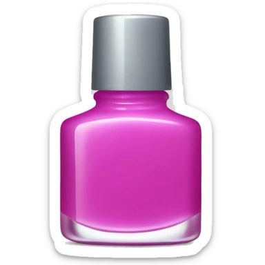 Gel polish bottle sticker