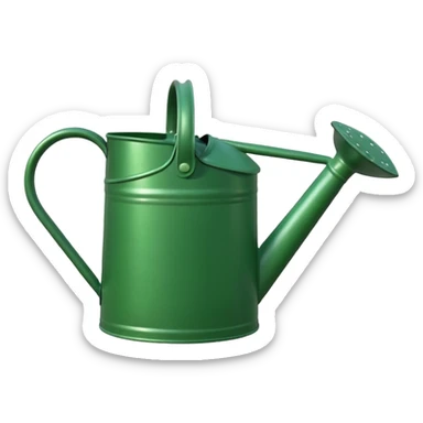 watering can gardening sticker