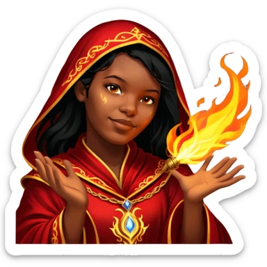 Pyromancer sticker