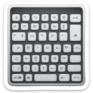 the biggest keyboard ever sticker