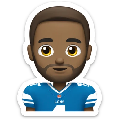 Detroit Lions crushing Washington commanders sticker