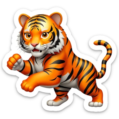 Super tiger dc sticker