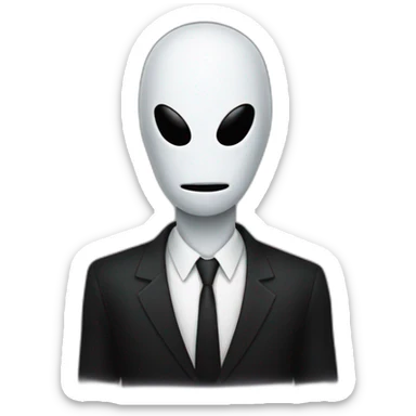 slenderman sticker