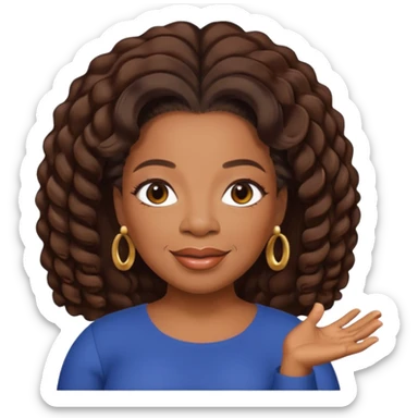 Oprah sticker