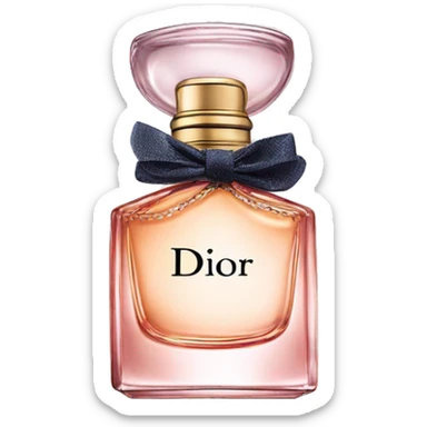 Dior perfume sticker