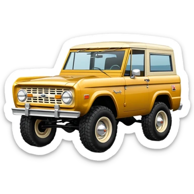 1967 Ford Bronco sticker