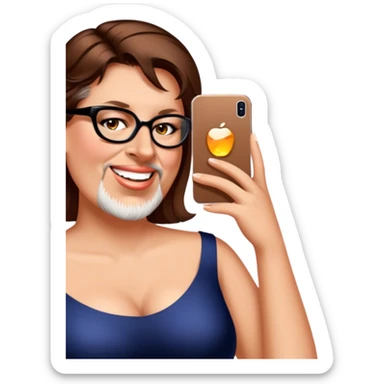 Fancy night out sticker