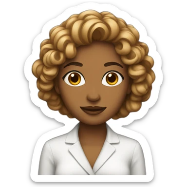 Femme voilée sticker