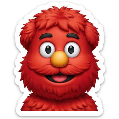 elmo hitler sticker