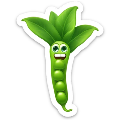 Peashooter sticker