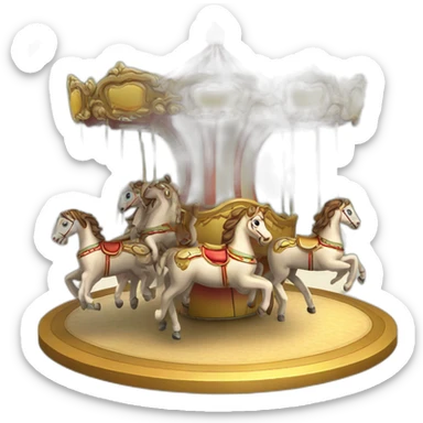 merry-go-round sticker