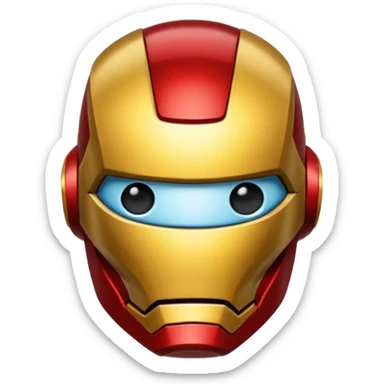 Ironman emoji sticker